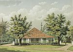 COLLECTIE TROPENMUSEUM De woning van de assistent-resident in Sumedang TMnr 3728-816